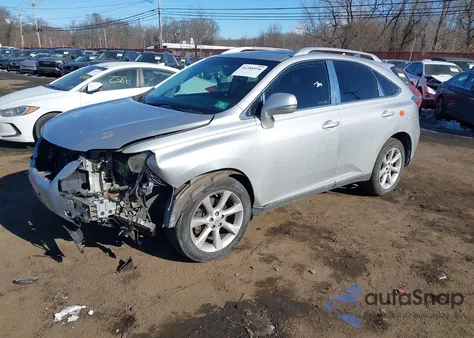 2010 Lexus Rx 350 z USA, uszkodzony, nr VIN JTJBK1BA8A2400146